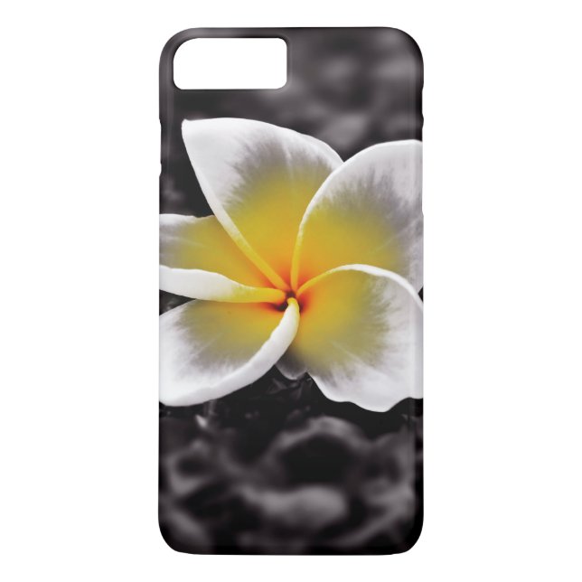 Plumeria Frangipani Hawaii Blume Case-Mate iPhone Hülle (Rückseite)