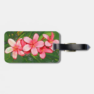 Plumeria Gepäckanhänger