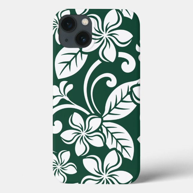 PLUMERIA (GRÜNE WALD) Case-Mate iPhone HÜLLE (Rückseite)