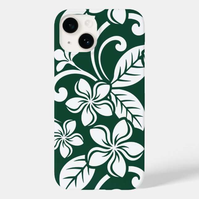 PLUMERIA (GRÜNE WALD) Case-Mate iPhone HÜLLE (Rückseite)