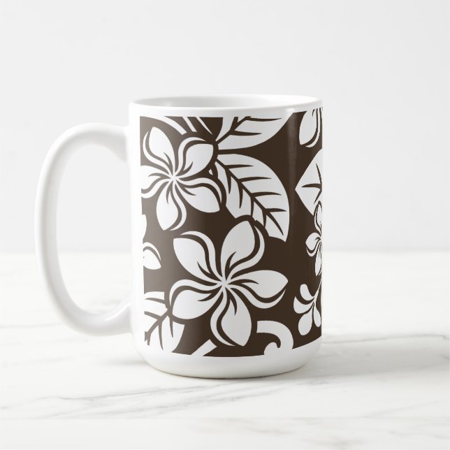 PLUMERIA (KAFFEE BROWN) KAFFEETASSE (Links)
