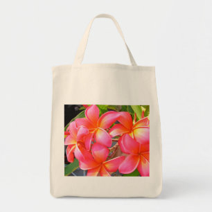 Plumeria-Lebensmittelgeschäft-Tasche Tragetasche