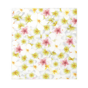 Plumeria Liebe Notizblock
