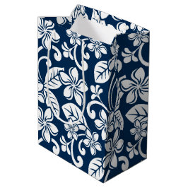 PLUMERIA (NAVY BLUE) MITTLERE GESCHENKTÜTE