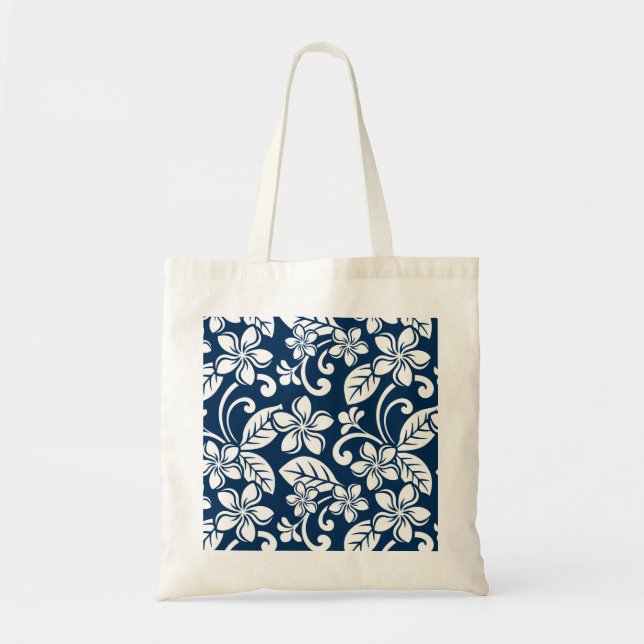 PLUMERIA (NAVY BLUE) TRAGETASCHE (Vorne)