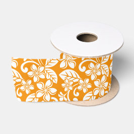 PLUMERIA (ORANGE) SATINBAND