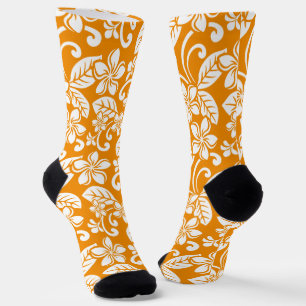 PLUMERIA (ORANGE) SOCKEN