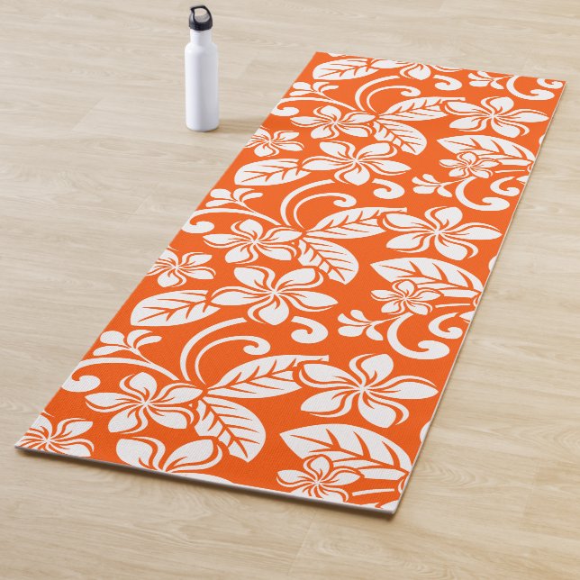 PLUMERIA (ORANGE) YOGAMATTE (Beispiel)