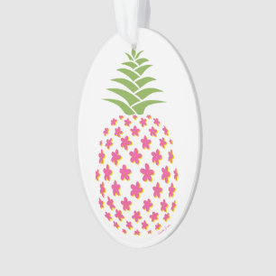 Plumeria Pineapel Ornament