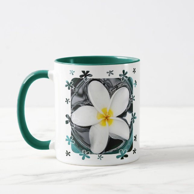 Plumeria-Tasse Tasse (Links)