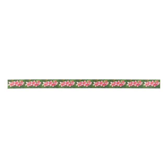 Plumerias Satinband (Vorderseite)