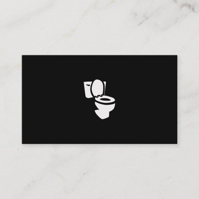 Plummers Visitenkarte (Vorderseite)