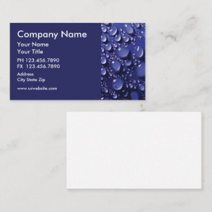 Plumper-Visitenkarte Visitenkarte