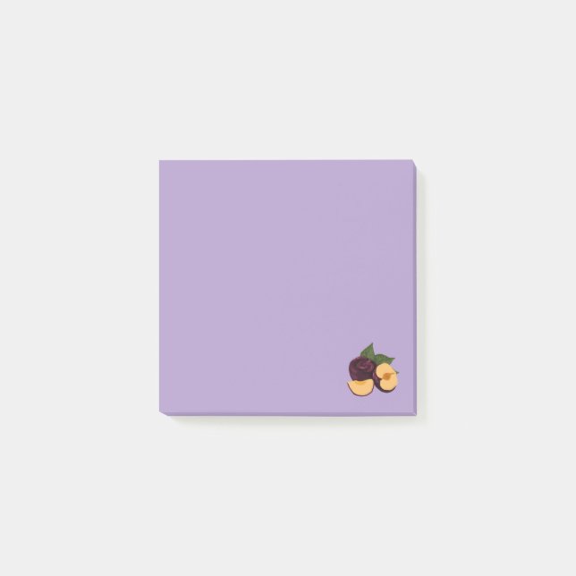 Plums Post-it Klebezettel (Vorderseite)
