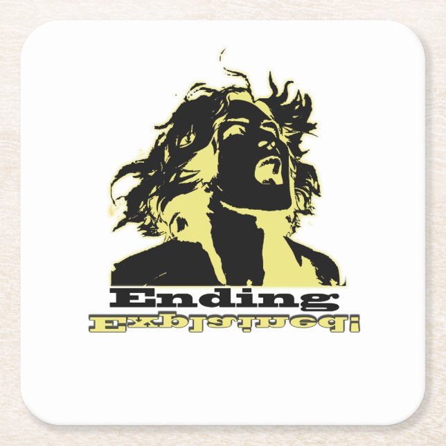 PLUR1BUS, the American science-fiction drama serie Rechteckiger Pappuntersetzer (Vorderseite)