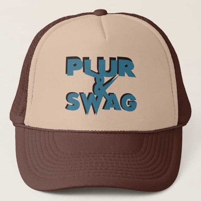 Plur u. Swag Truckerkappe (Vorderseite)