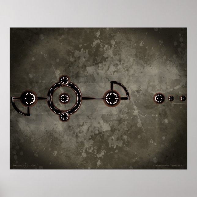 Pluridimenais Transcension Poster (Vorne)