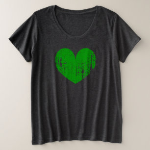 Plus Größe St Patrick's Day t Shirt für Frauen