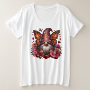 Plus Größe - T - Shirt