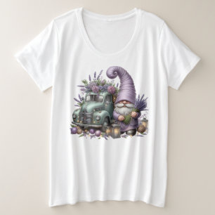Plus Größe - T - Shirt