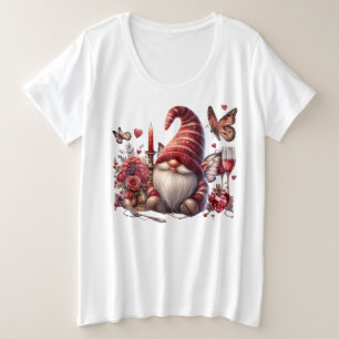 Plus Größe - T - Shirt