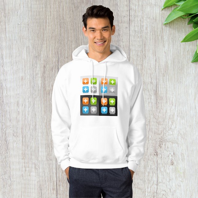 Plus Icons Mens Hoodie (Von Creator hochgeladen)