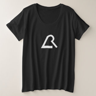 Plus Size Liberal Resistance Shirt mit "LR"