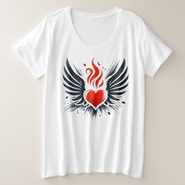 Plus Size T-Shirt (Design vorne)