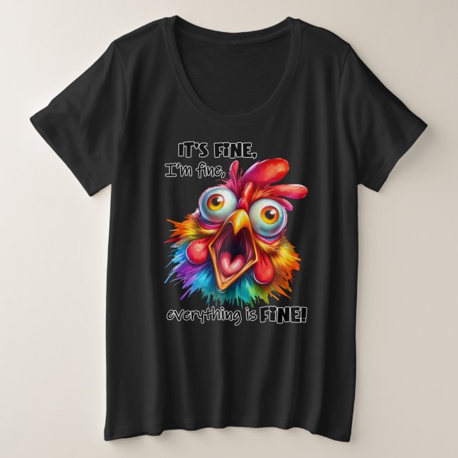 Plus Size T - Shirt (Design vorne)