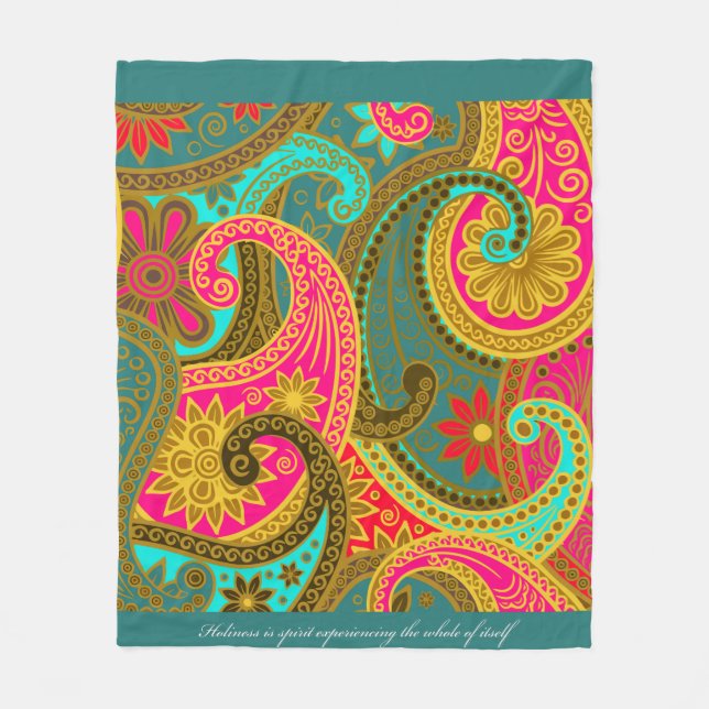 Plüsch-Fleece-Decken Fleecedecke (Vorderseite)