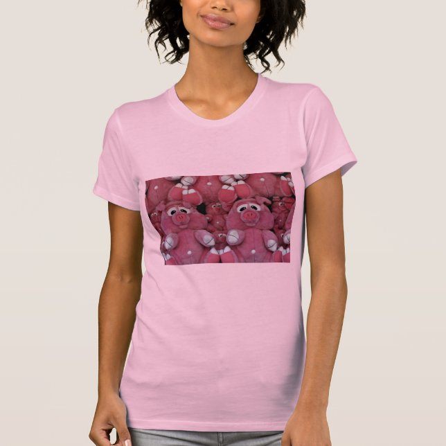 Plüschtiere am Vergnügungspark T-Shirt (Vorderseite)
