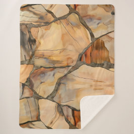 Plush Anpassbarer Sherpa-Fleece-Thread Sherpadecke