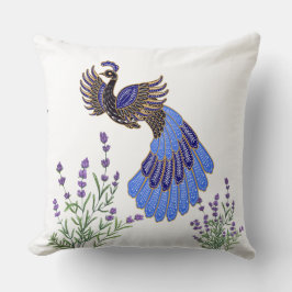 plush bird character pillow kissen