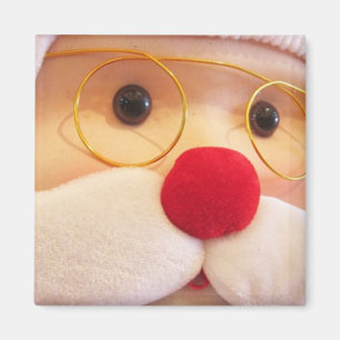 Plush Santa Claus Magnet