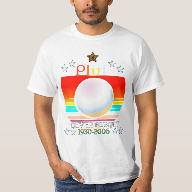 PLUTO 1930-2006 T-Shirt (Vorderseite)