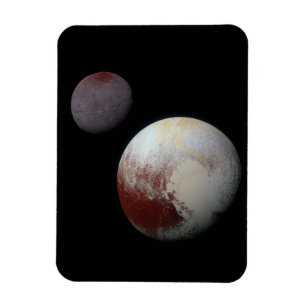 Pluto & Charon 9. oder Zwarf-Planet-Sonnensystem Magnet