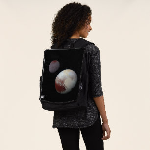 Pluto & Charon 9. oder Zwarf-Planet-Sonnensystem Rucksack