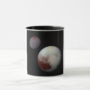 Pluto & Charon 9. oder Zwarf-Planet-Sonnensystem Tasse