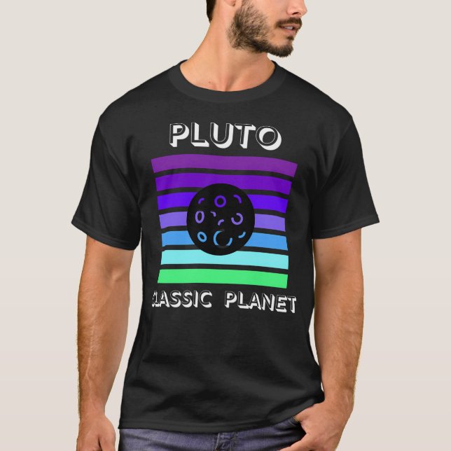 Pluto Classic Planet T-Shirt (Vorderseite)