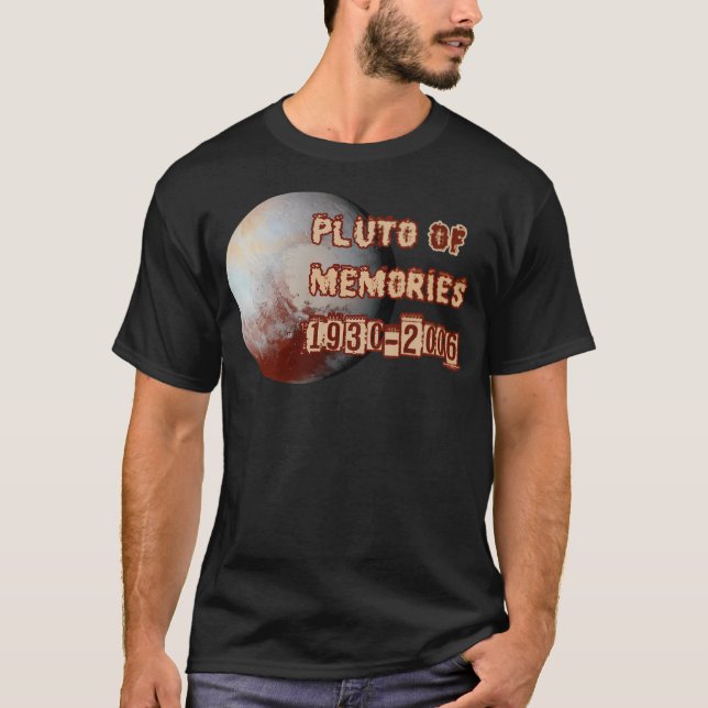 Pluto der Erinnerungen Pluto nie vergessen - T-Shirt (Vorderseite)
