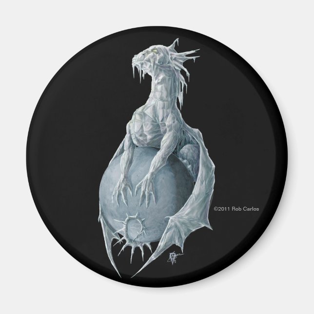 Pluto Dragon Magnet (Vorne)