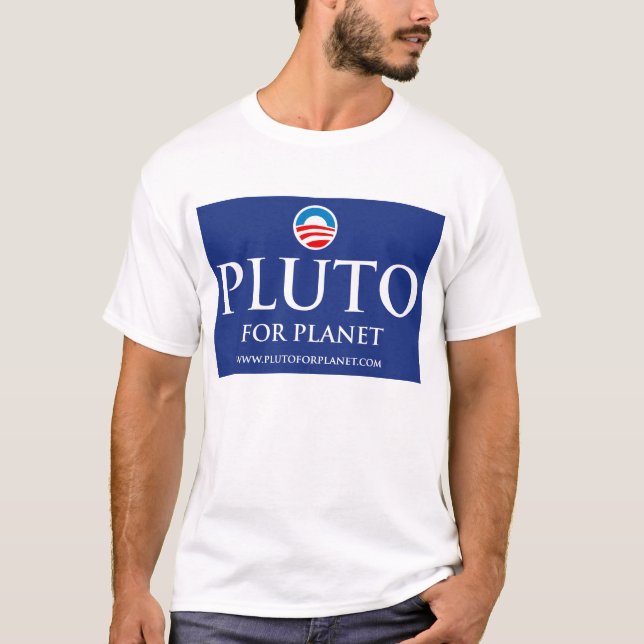 Pluto für Planeten T-Shirt (Vorderseite)