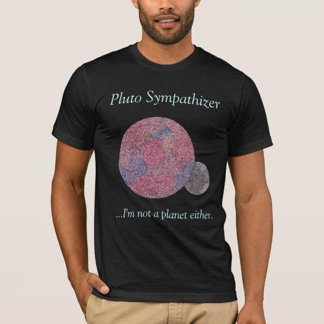 Pluto-Gleich gesinnter T-Shirt (Vorderseite)