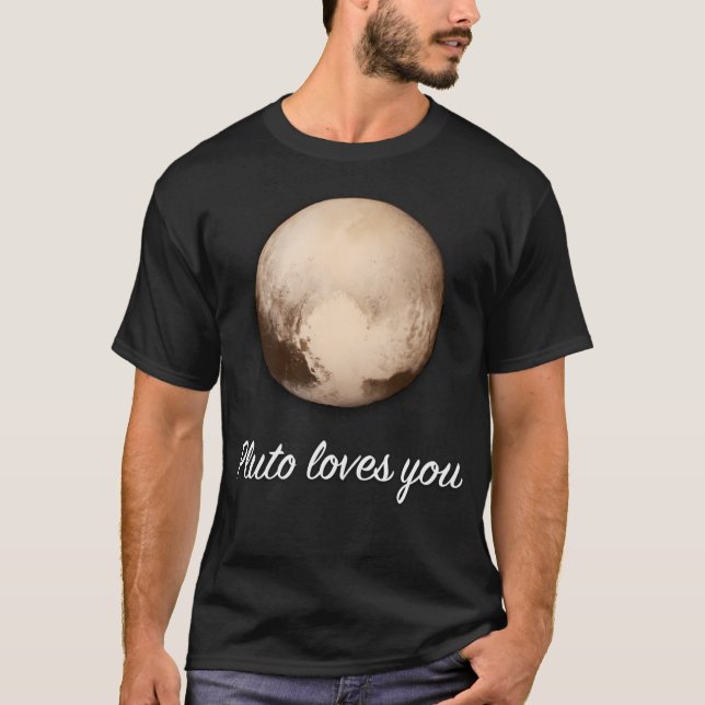 Pluto-Lieben T-Shirt (Vorderseite)
