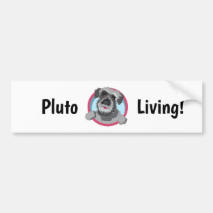 Pluto Living Autoaufkleber