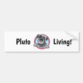 Pluto Living Autoaufkleber