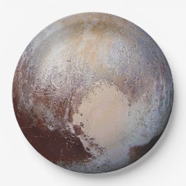 Pluto paperplate from the Cosmic Party Collection Pappteller