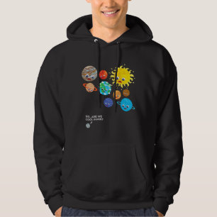Pluto Planet Sonnensystem Zwergplaneten Weltraum A Hoodie