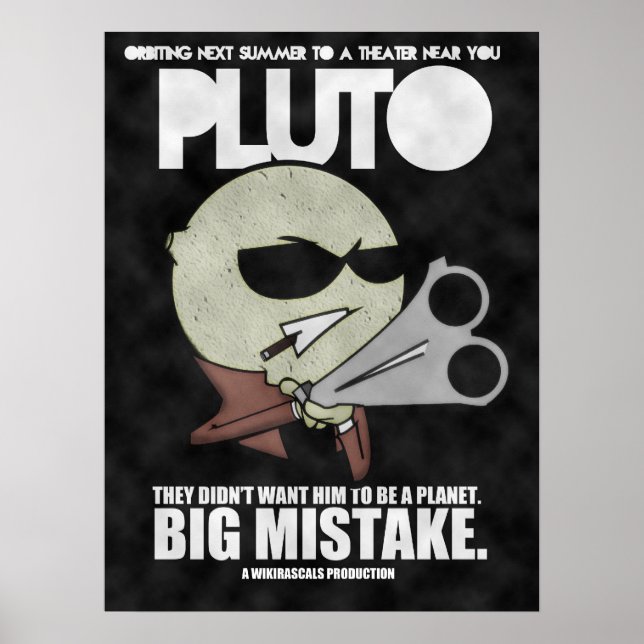 Pluto Poster (Vorne)