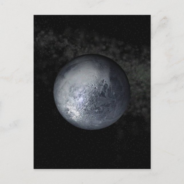 Pluto Postkarte (Vorderseite)